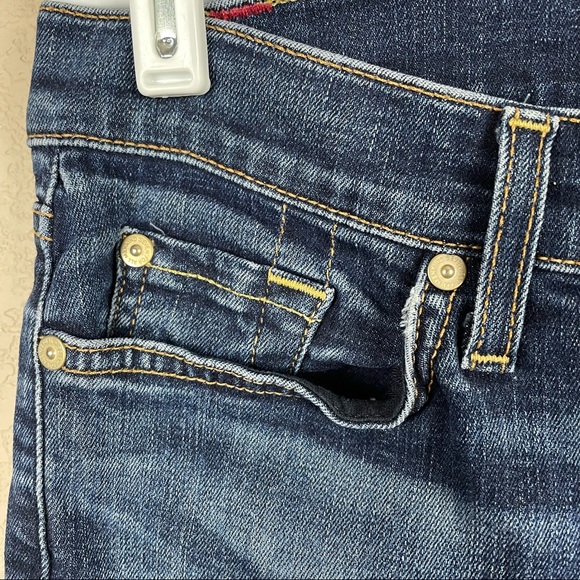 7 For All Mankind Women's The Skinny Jeans Sz 31 - Picture 5 of 12